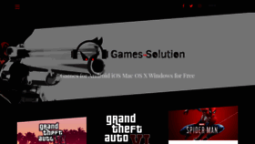 What Games-solution.com website looked like in 2019 (4 years ago)