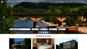 What Gites-de-france-dordogne.com website looked like in 2019 (4 years ago)
