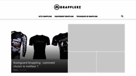 What Grapplerz.com website looked like in 2019 (4 years ago)