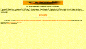What Guaifenesin.com website looked like in 2019 (4 years ago)