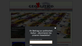 What Geolitico.de website looked like in 2019 (4 years ago)