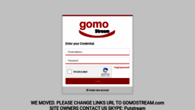 What Gomostream.com website looked like in 2019 (4 years ago)
