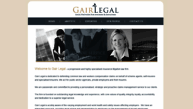 What Gairlegal.com.au website looked like in 2019 (4 years ago)
