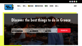 What Greeking.me website looked like in 2019 (4 years ago)
