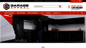 What Garageappeal.com website looked like in 2019 (4 years ago)