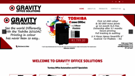 What Gravityoffice.co.za website looked like in 2019 (4 years ago)