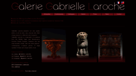 What Gabrielle-laroche.com website looked like in 2019 (4 years ago)