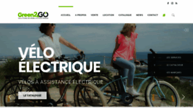 What Green2go.fr website looked like in 2019 (4 years ago)