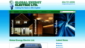 What Globalenergyelectric.com website looked like in 2019 (4 years ago)