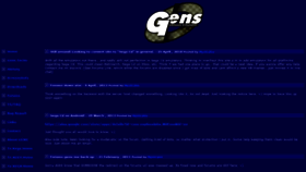 What Gens.me website looked like in 2019 (4 years ago)