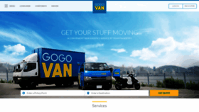 What Gogovan.sg website looked like in 2019 (4 years ago)