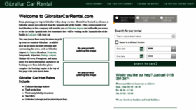 What Gibraltarcarrental.com website looked like in 2019 (4 years ago)