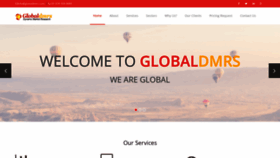 What Globaldmrs.com website looked like in 2019 (4 years ago)