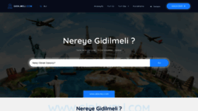 What Gidilmeli.com website looked like in 2019 (4 years ago)