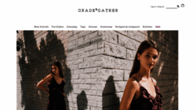 What Gradeandgather.com website looked like in 2019 (6 years ago)
