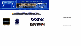 What Gsarkissianandsons.com website looked like in 2019 (4 years ago)