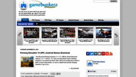 What Gamebunkerz.blogspot.in website looked like in 2019 (4 years ago)