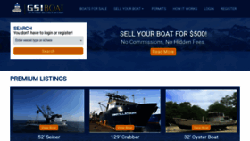 What Gsiboat.com website looked like in 2019 (4 years ago)