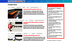 What Gudangloker.com website looked like in 2019 (4 years ago)