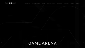 What Game-arena.co website looked like in 2019 (4 years ago)