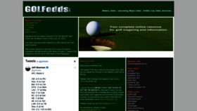 What Golfodds.com website looked like in 2019 (4 years ago)