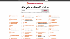 What Gebraucht-kaufen.at website looked like in 2019 (4 years ago)