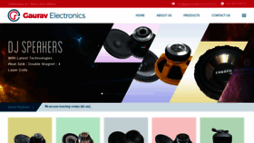 What Gauravelectronics.com website looked like in 2019 (4 years ago)