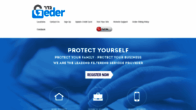 What Geder.org website looked like in 2019 (4 years ago)