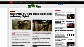 What Gkmen.com website looked like in 2019 (4 years ago)