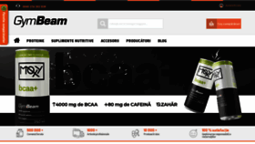 What Gymbeam.ro website looked like in 2019 (4 years ago)