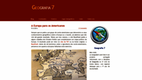 What Geografia7.com website looked like in 2019 (4 years ago)