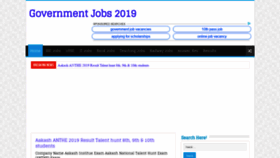 What Governmentjobs2015.com website looked like in 2019 (4 years ago)