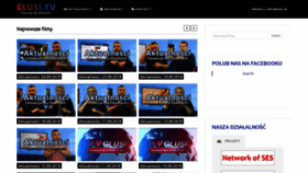 What Glusi.tv website looked like in 2019 (4 years ago)