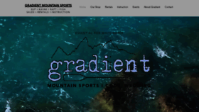 What Gradientmountainsports.net website looked like in 2019 (4 years ago)