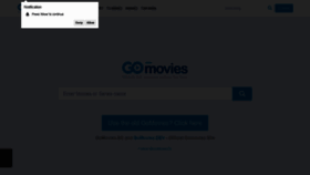 What Gomoviesfree.page website looked like in 2019 (4 years ago)