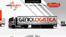 What Geniologistica.it website looked like in 2019 (4 years ago)