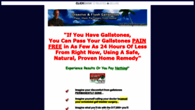 What Gallstoneremovalreport.com website looked like in 2019 (4 years ago)