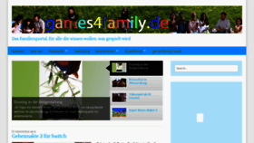 What Games4family.de website looked like in 2019 (4 years ago)