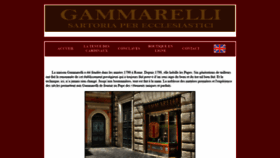 What Gammarelli.fr website looked like in 2019 (4 years ago)