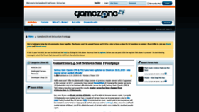 What Gamezone24.net website looked like in 2019 (4 years ago)