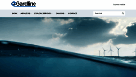 What Gardline.com website looked like in 2019 (4 years ago)