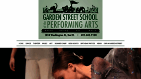 What Gardenstreetmusic.com website looked like in 2019 (4 years ago)