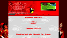 What Gaudianer.de website looked like in 2019 (4 years ago)