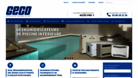 What Geco.fr website looked like in 2019 (4 years ago)