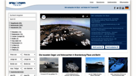 What Gebrauchtboot.de website looked like in 2019 (4 years ago)