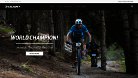 What Giant-bicycle.com website looked like in 2019 (4 years ago)