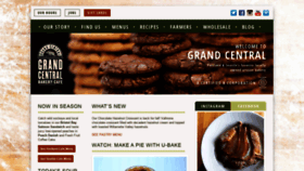 What Grandcentralbakery.com website looked like in 2019 (4 years ago)