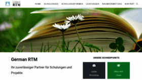 What German-rtm.de website looked like in 2019 (4 years ago)