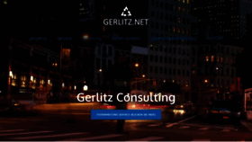 What Gerlitz.net website looked like in 2019 (4 years ago)