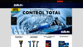 What Gillette.com.co website looked like in 2019 (4 years ago)